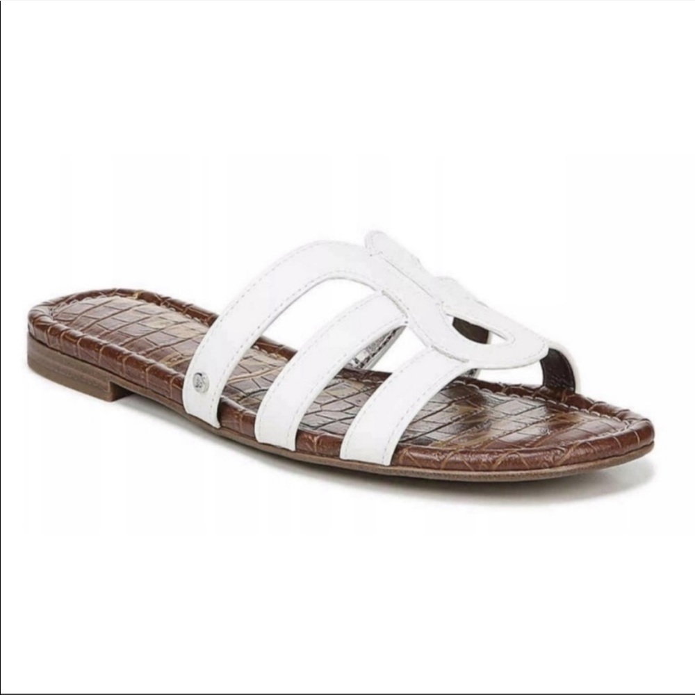 Sam Edelman Bondi White Strappy Sandals